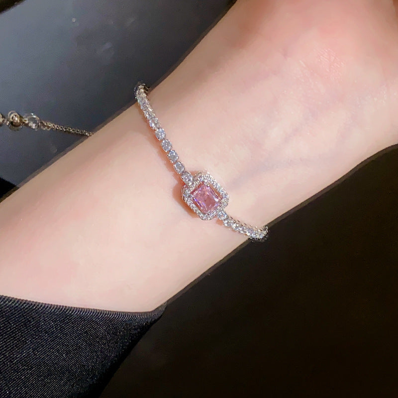 Round Pull-out Retro Minority Elegant Light Luxury Bracelets