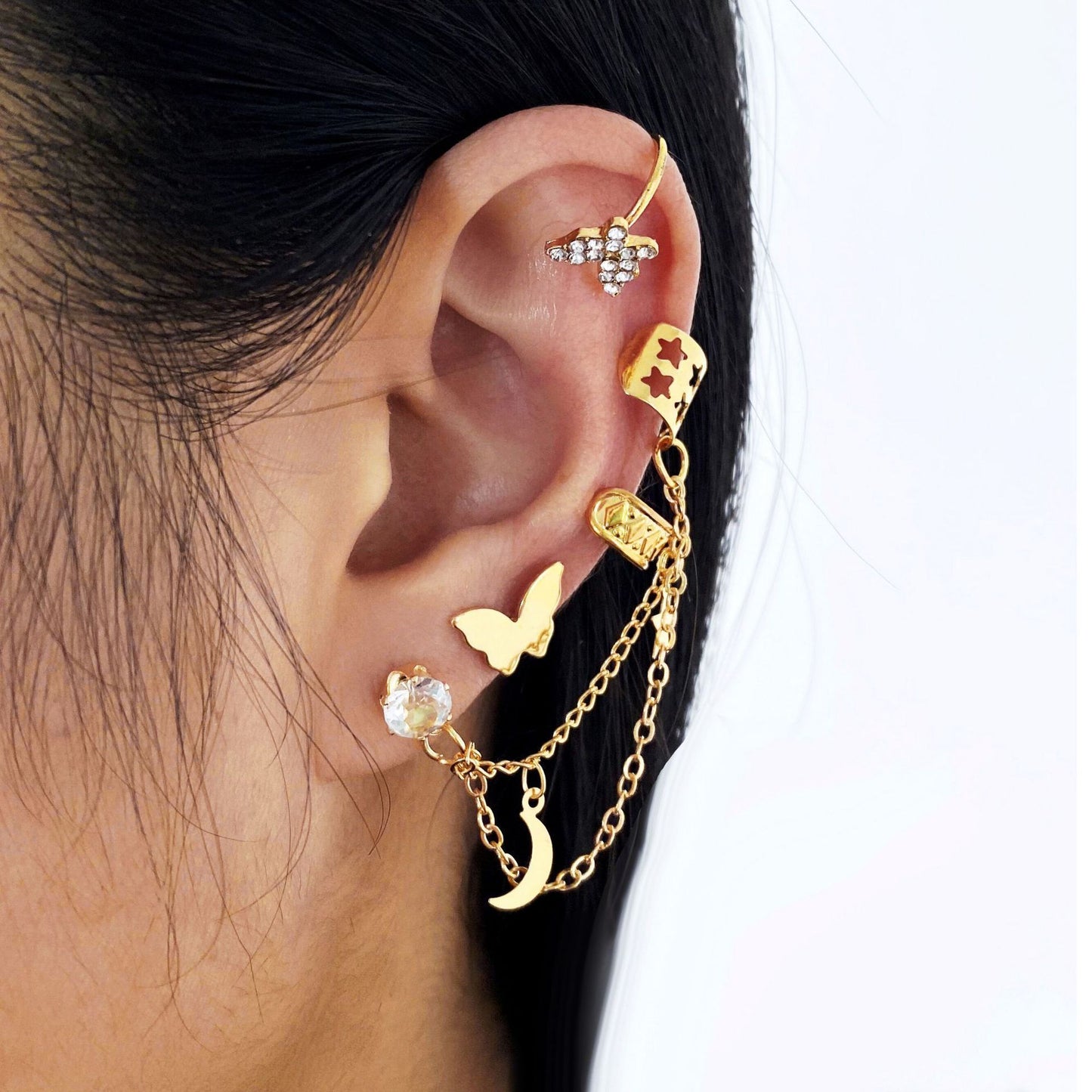 Women's & Men's Pearl Fake Cartilage Ear Clip