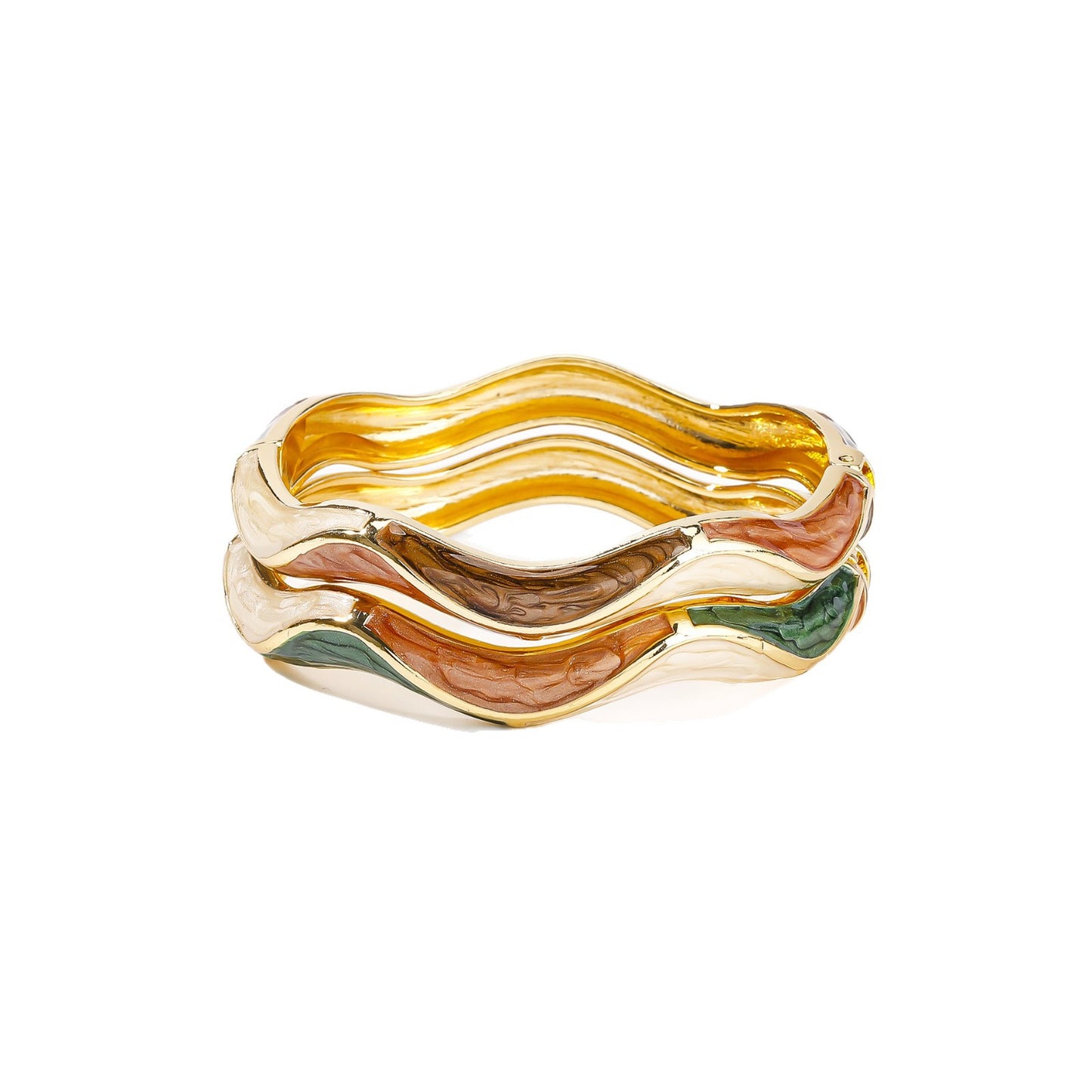Oval Brushed Open Adjustable Fashionable Temperament Mild Luxury Retro Personalized Bracelet