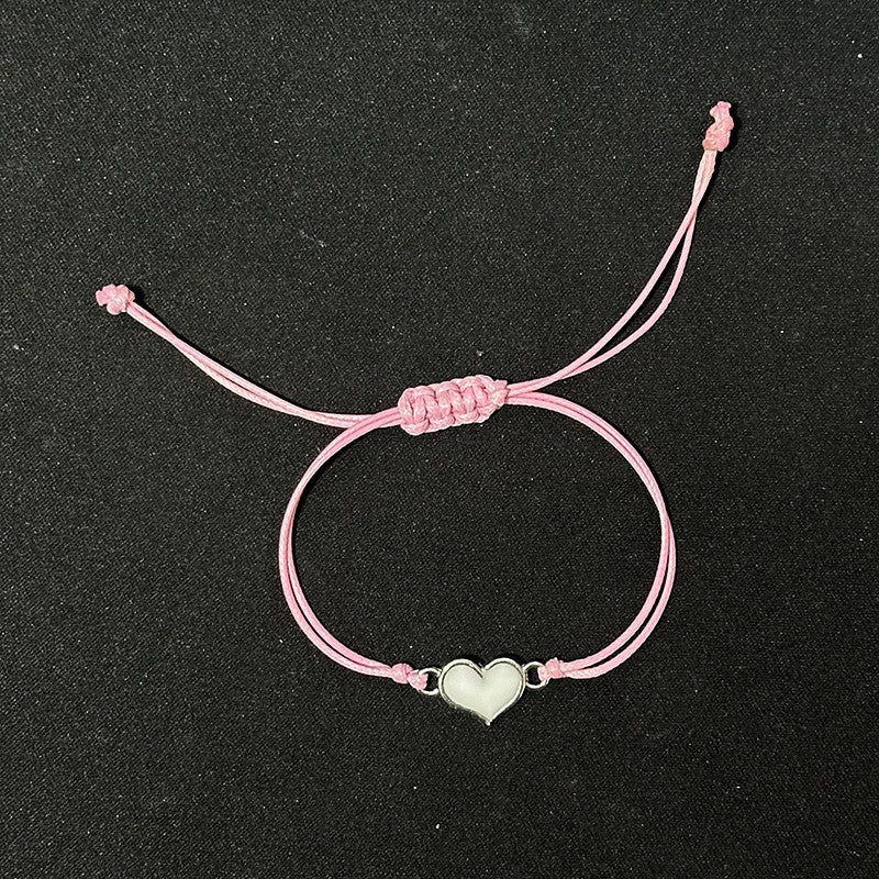 Two Pieces Braided Suit Adjustable Woven Hand Bracelet