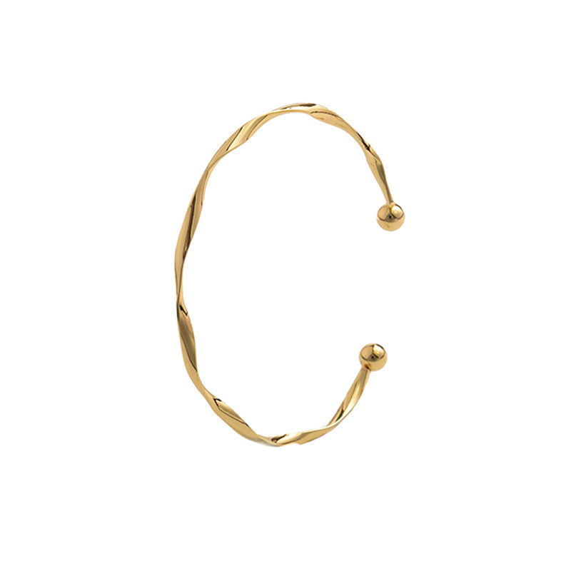Mobius Simple Female Couple Round Open Adjustable Fashion Bracelets