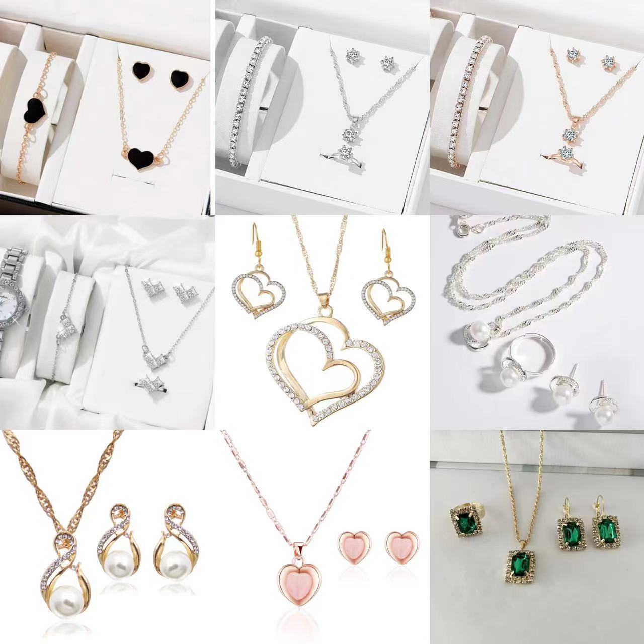 Women's Fashion Personalized Rhinestone Zircon Ear Watch Rings