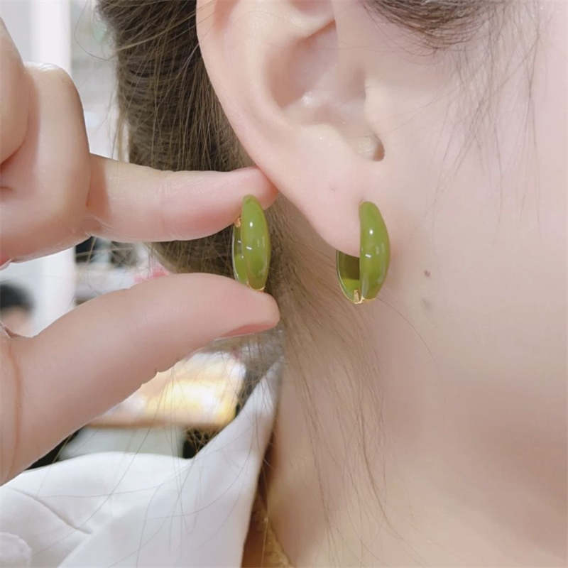 Dripping Irregular Clip Female Simple Wild Niche Design Personalized Ear Buckle