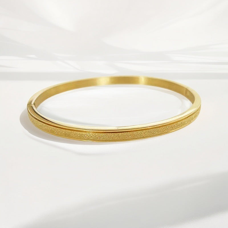 Light Luxury Stainless Steel Titanium Summer Bracelet
