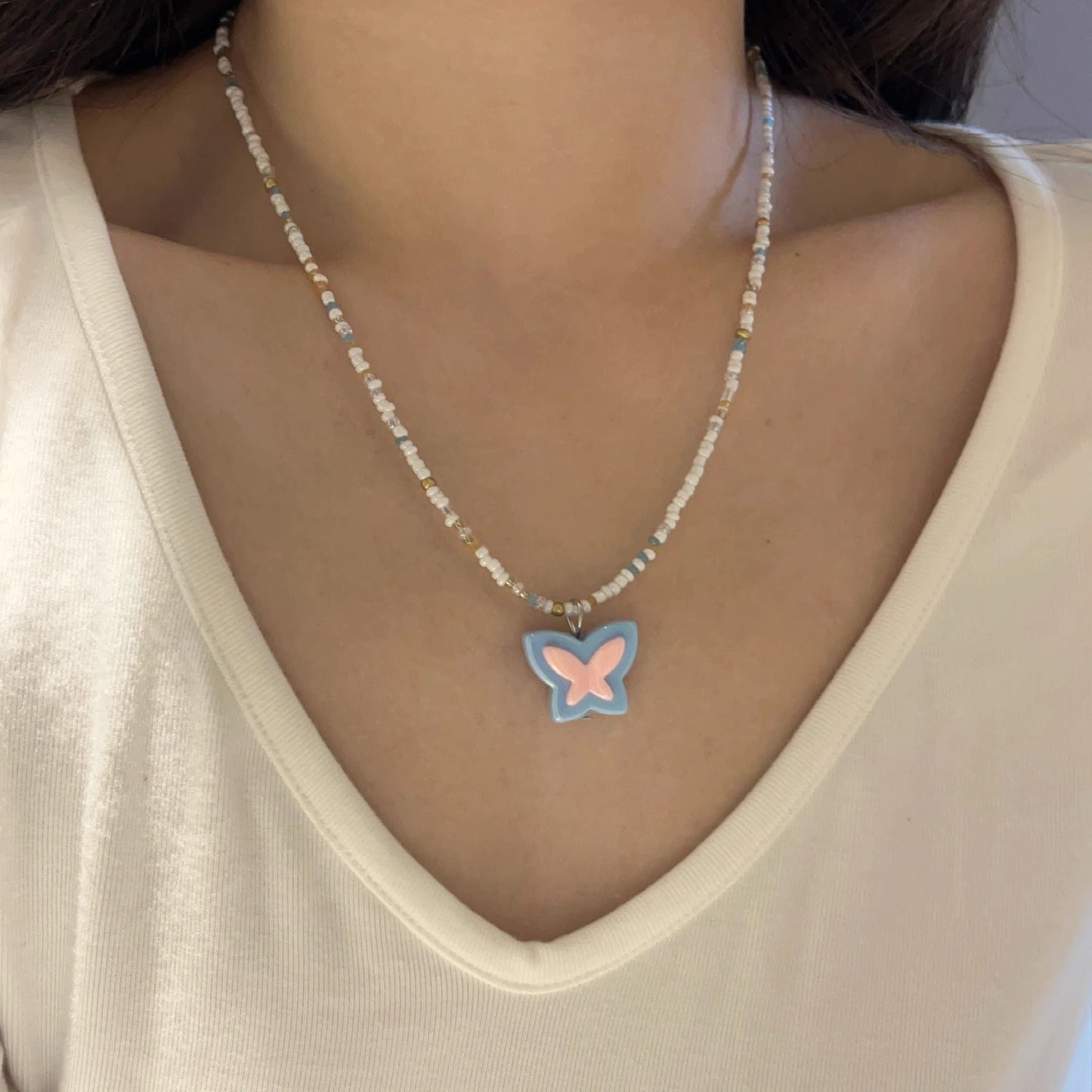 Female Dopamine Niche Design Millennium Style Clavicle Chain Necklaces