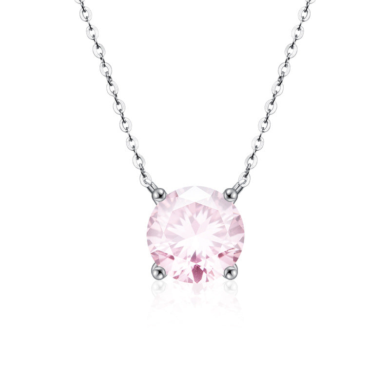 Women's Sterling Sier Simple Light Luxury Classic Clavicle Necklace