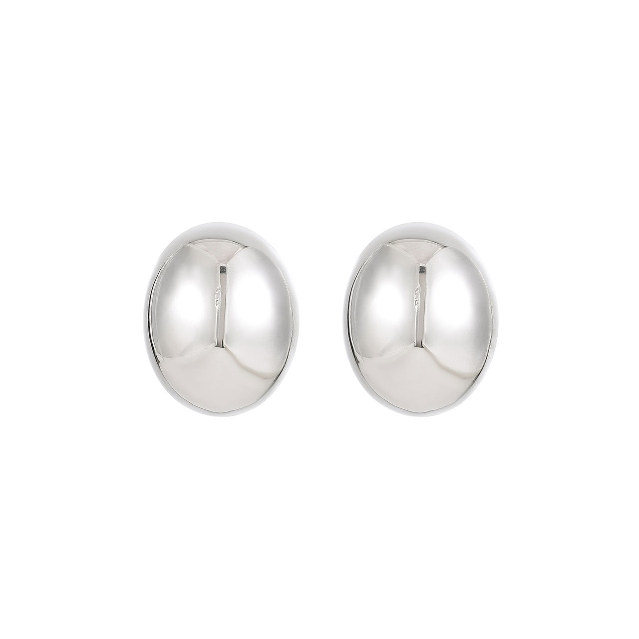 Korean Style Stylish Glossy Three-dimensional Female Ball Personality Design Earrings