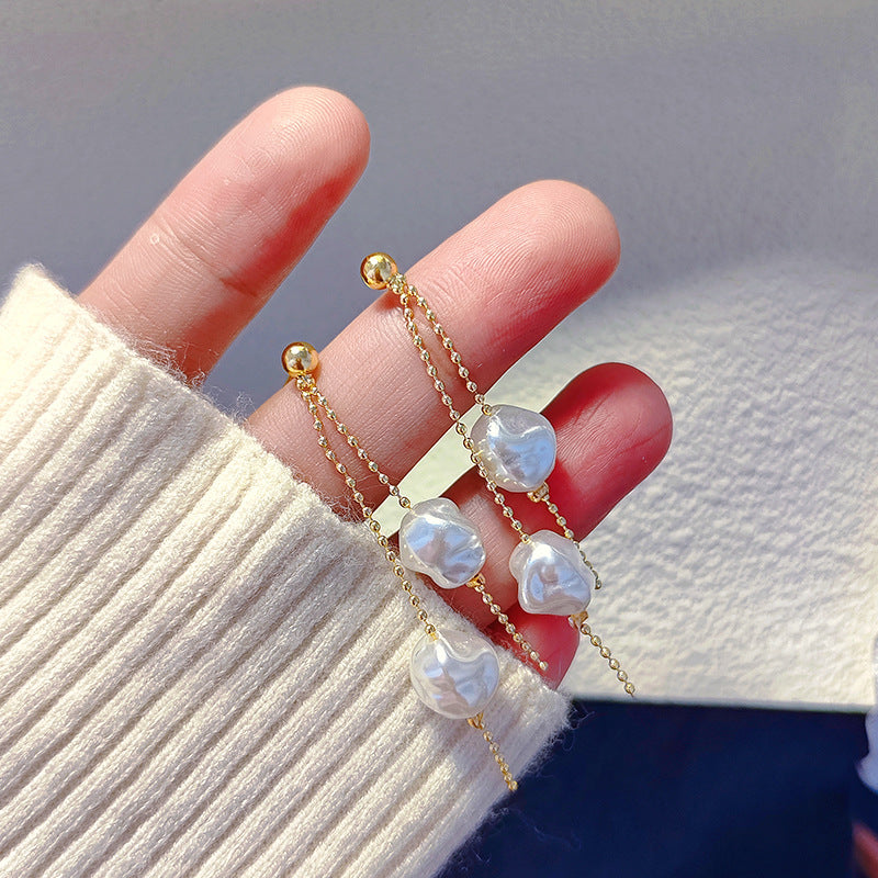 Affordable Luxury Style Exaggerated Vintage Pearl Rings