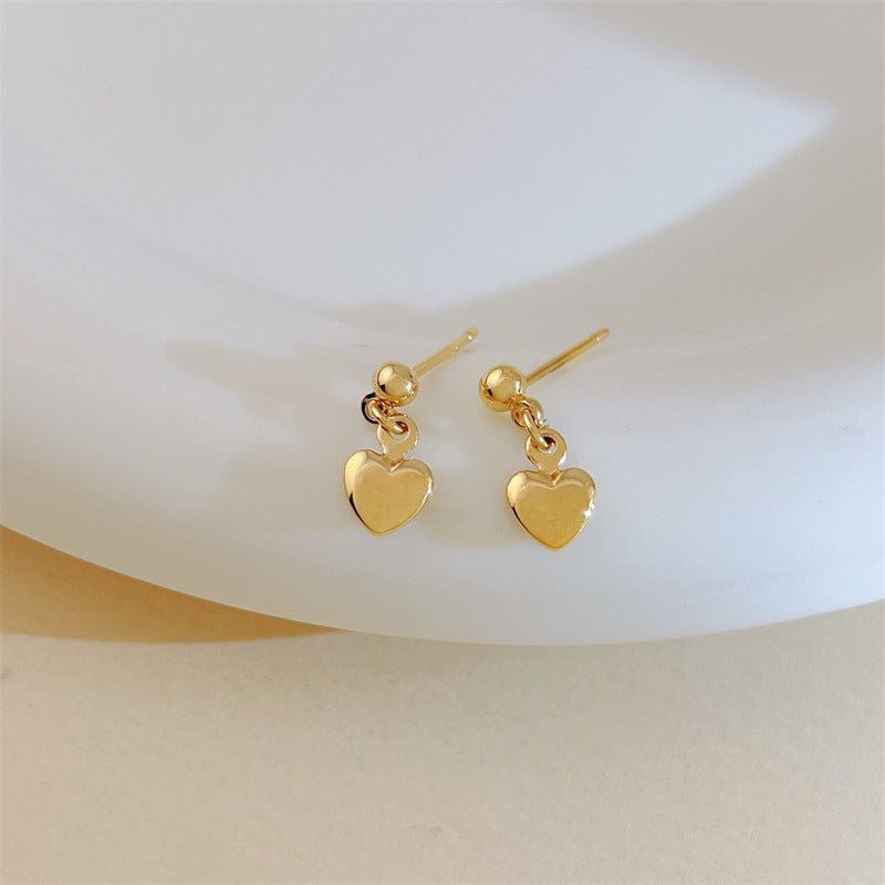 Trendy Niche Design Simple Cold Style High-grade Earrings