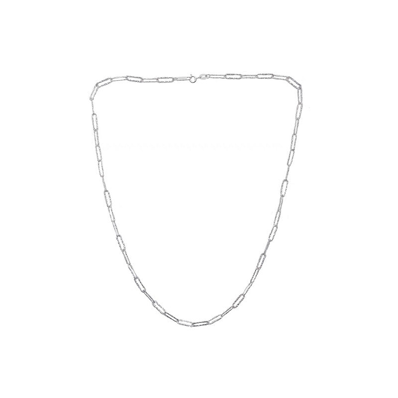 Funkelnde Flash-Schlüsselbeinketten-Choker-Pure-Halsketten