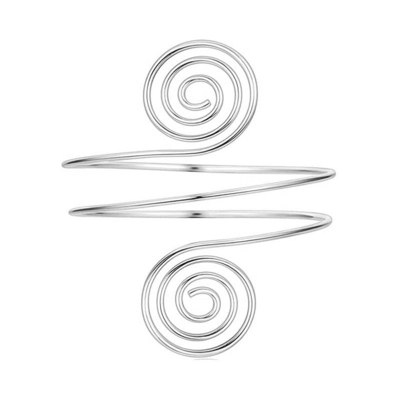 Exaggerated Spiral Metal Fashion Twisted Personality Bracelet