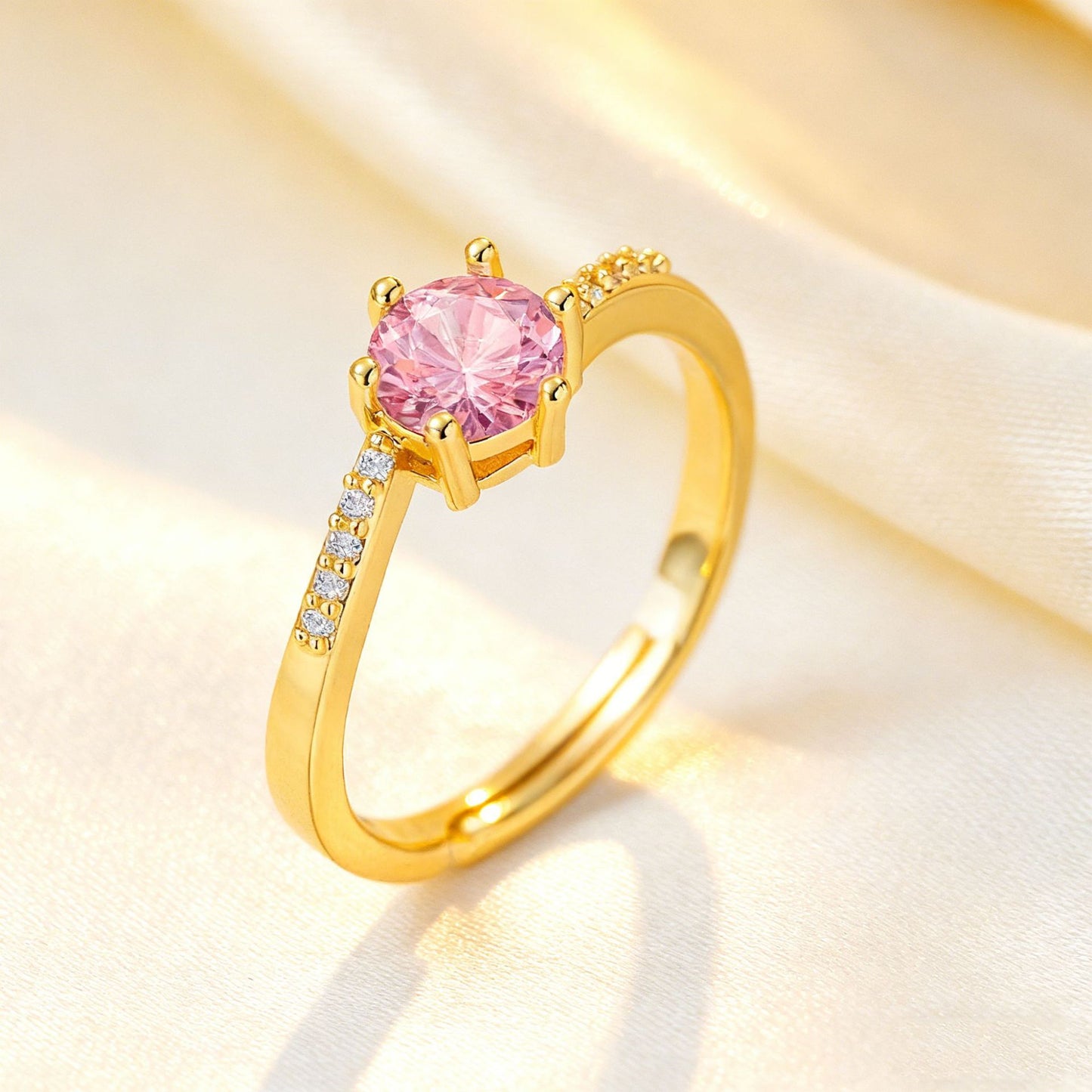 Light Luxury High Sense Opening Adjustable Rings