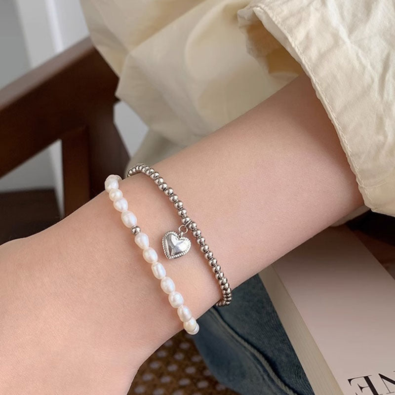 Minority Design Love Pearl Female Korean Bracelets