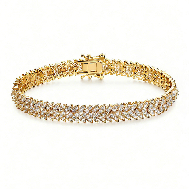 Tennis Chain Fashion Niche Sparkling Zircon Temperament Bracelets