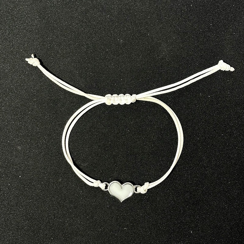Two Pieces Braided Suit Adjustable Woven Hand Bracelet