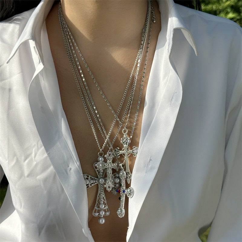 Long Tassel Sweet Cool Niche Advanced Clavicle Necklaces
