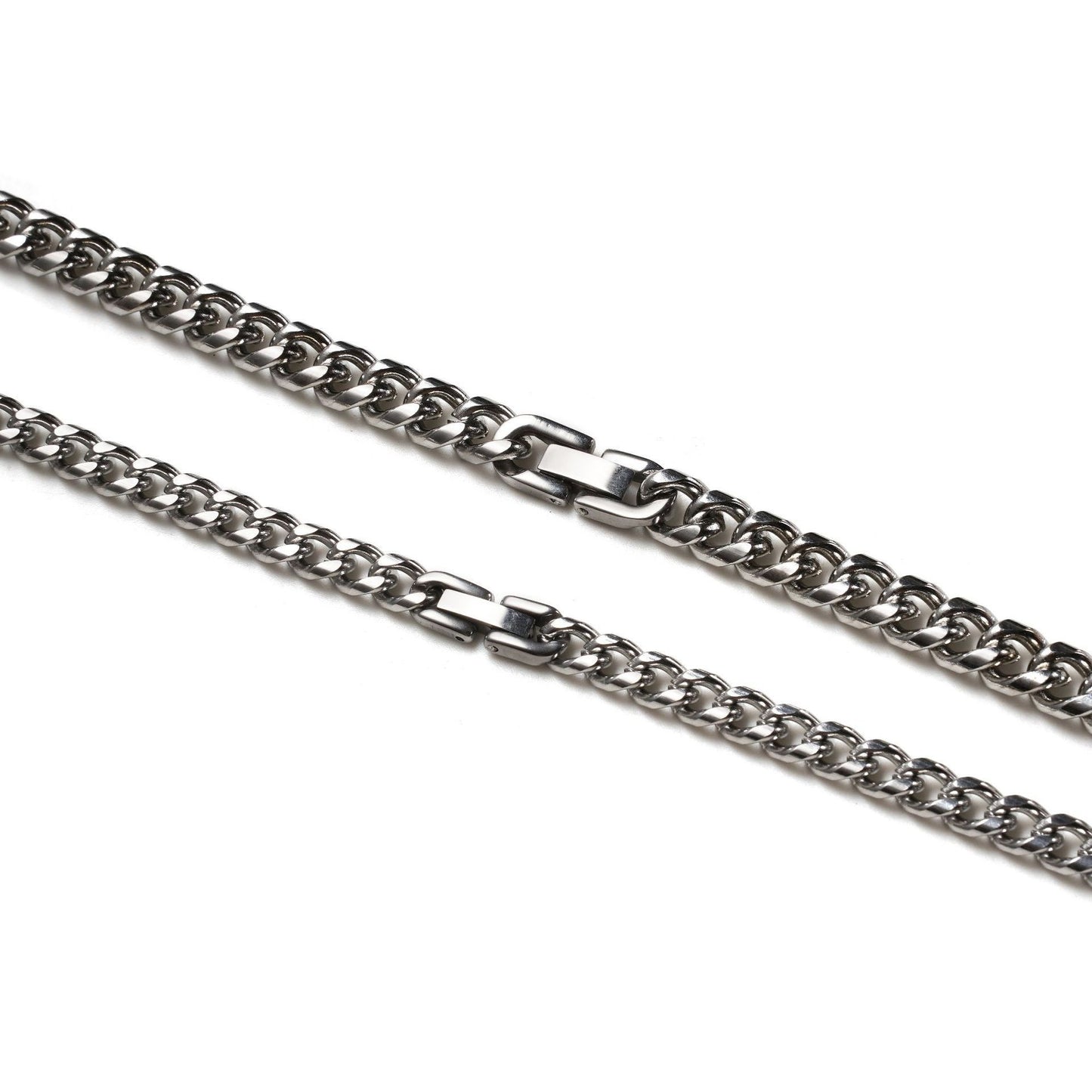 Men's Titanium Steel Advanced Stainless Cuban Link Necklace