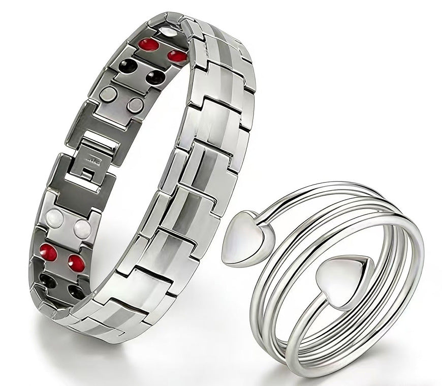 Retro Fashion Three Rows Full Detachable Bracelets