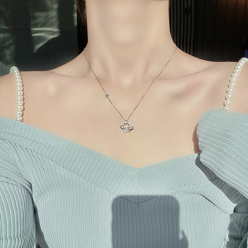 River Universe Female Design Fresh Clavicle Chain Girlfriend Necklaces