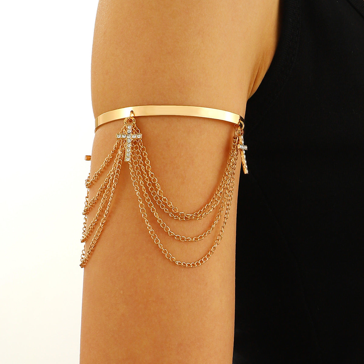 Chain Strip Armband High-grade Exquisite Versatile Opening Bracelets
