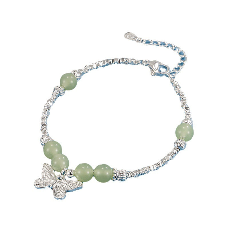 Von Sier Jade Butterfly Design Retro chinesische Armbänder