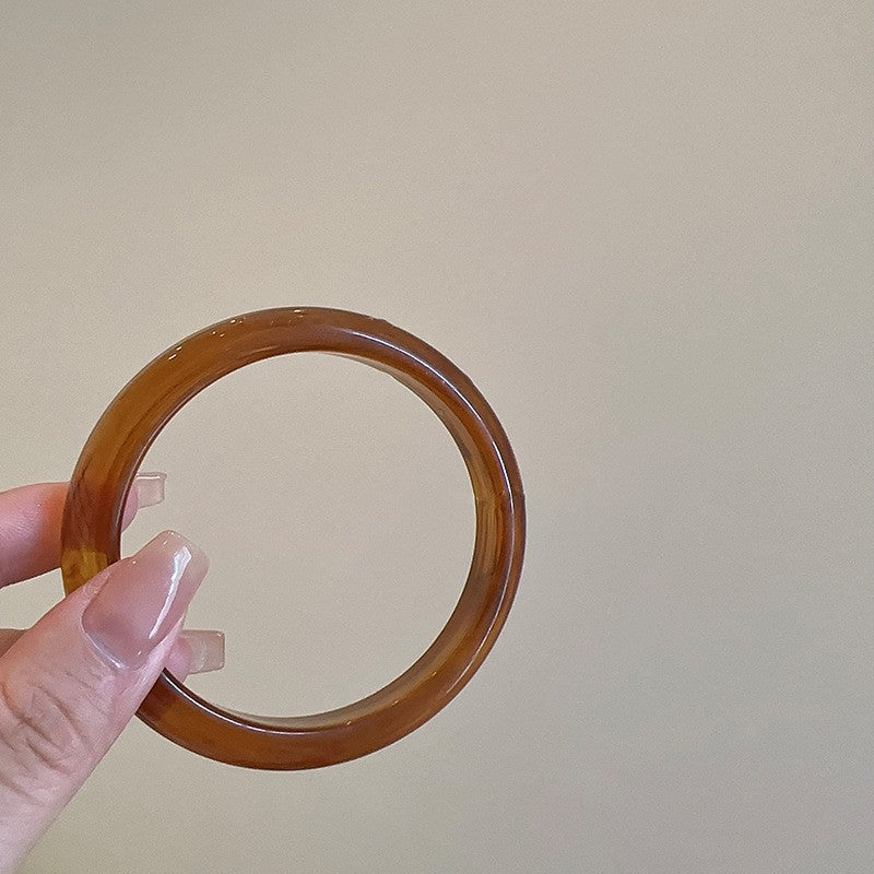 Irregular Resin Mori Style Simple Commute Light Bracelets