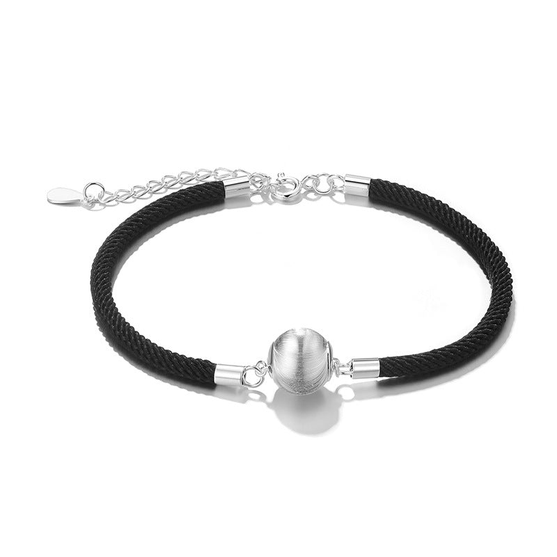 Women's Sun Couple Sier-plated Light Luxury Minority Exquisite Design Chinese Valentine's Bracelet