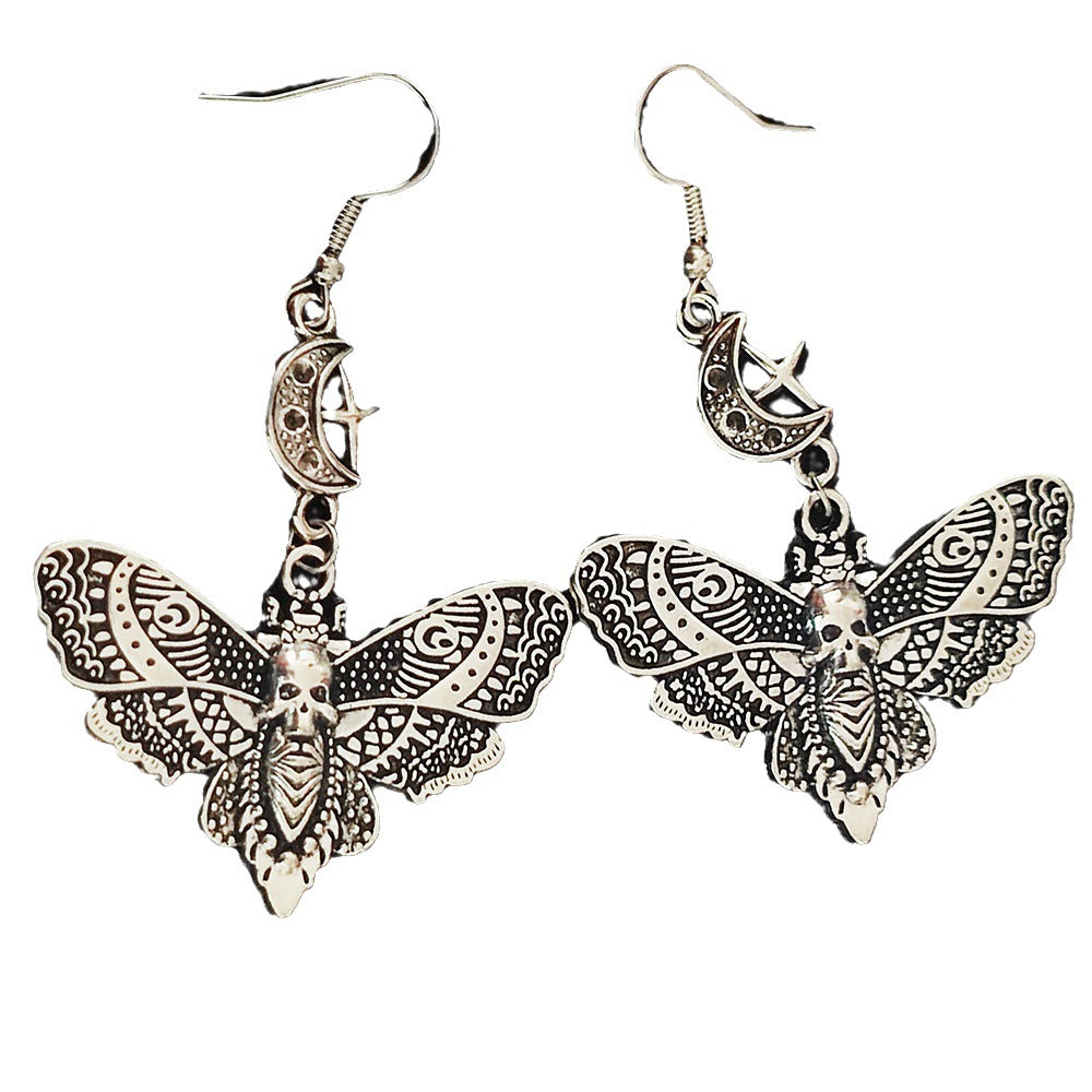 Mode Gothique Punk Vintage Vallée De Boucles D'oreilles