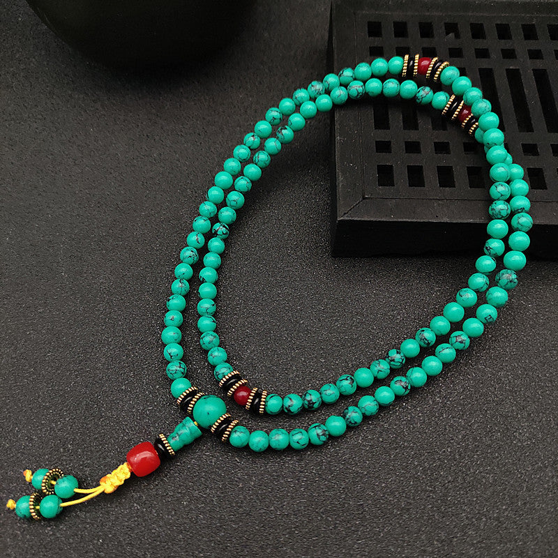 Women's & Men's Beads Turquoise Tibetan Ethnic Style Tourist Bracelets