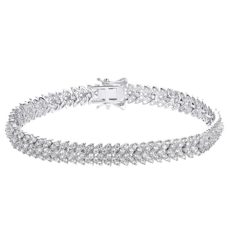 Tennis Chain Fashion Niche Sparkling Zircon Temperament Bracelets