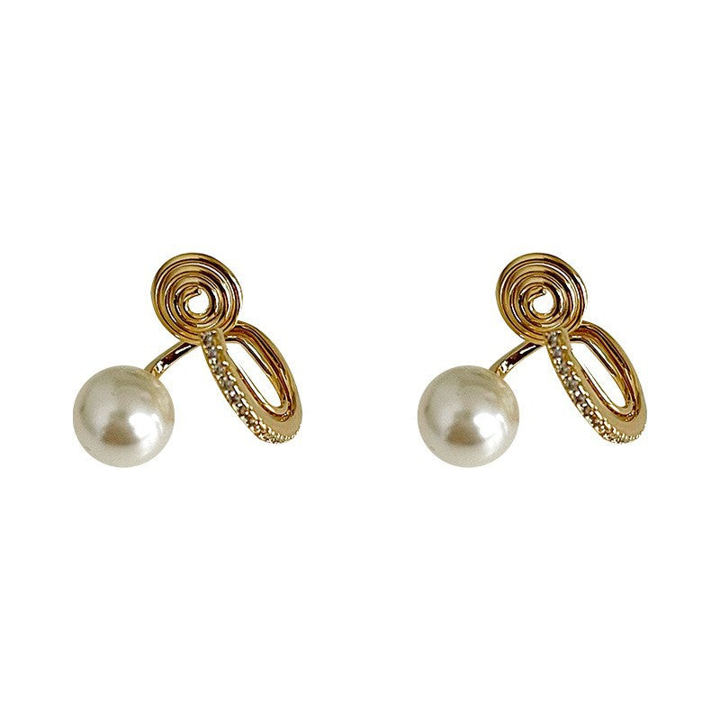 Mosquito Coil Pearl Without Pierced Ears Female Trendy Ear Clip