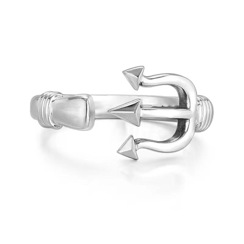 Men's Fashion Design Sense Minority Personalized Opening Ring