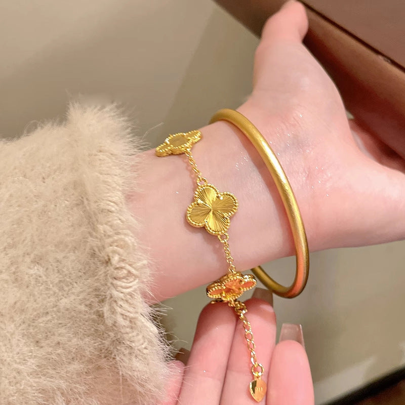 Women's Clover For Light Luxury Minority Exquisite Temperament Bracelet