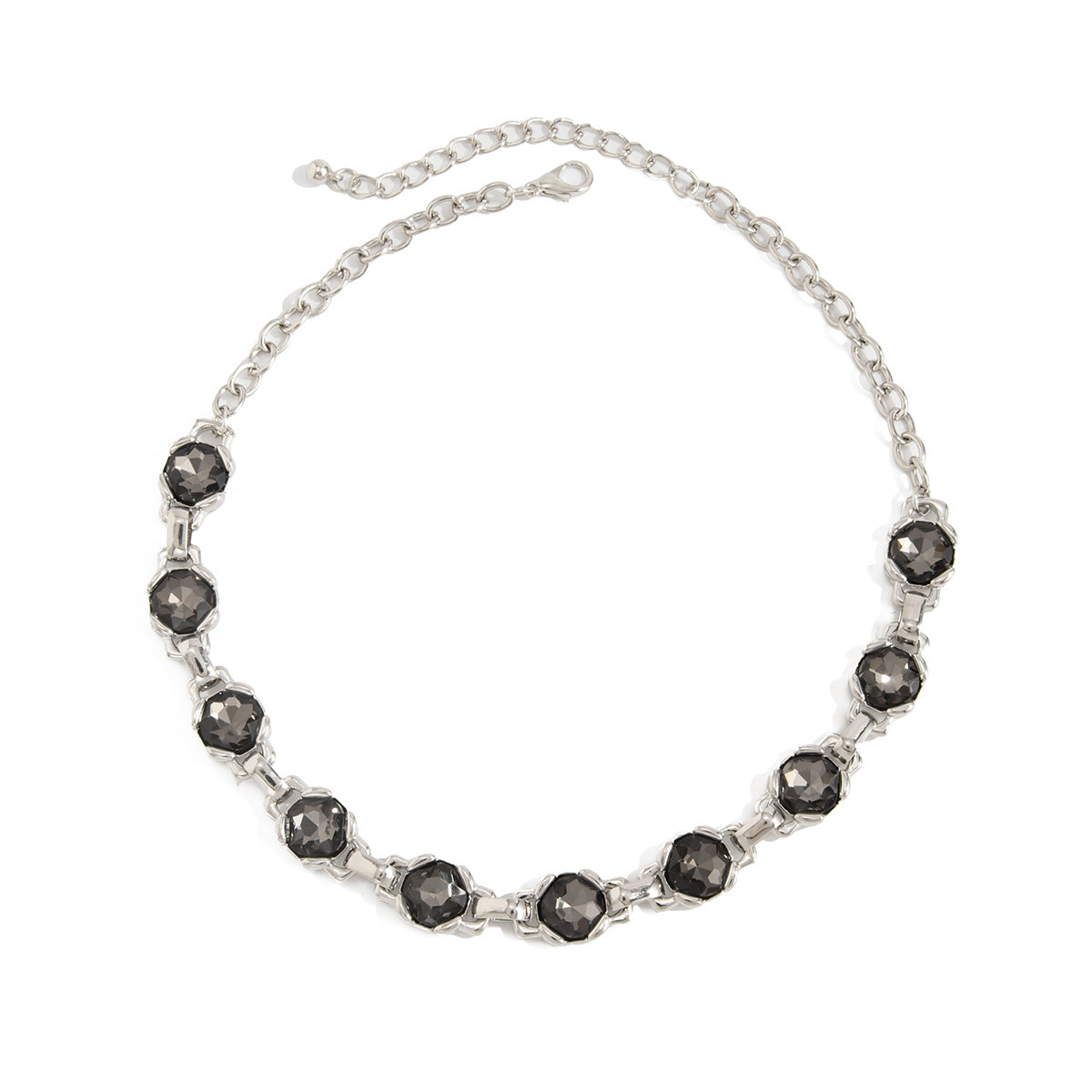 Cold Style Hollow Square Diamond Stitching Fashion Geometry Bracelet