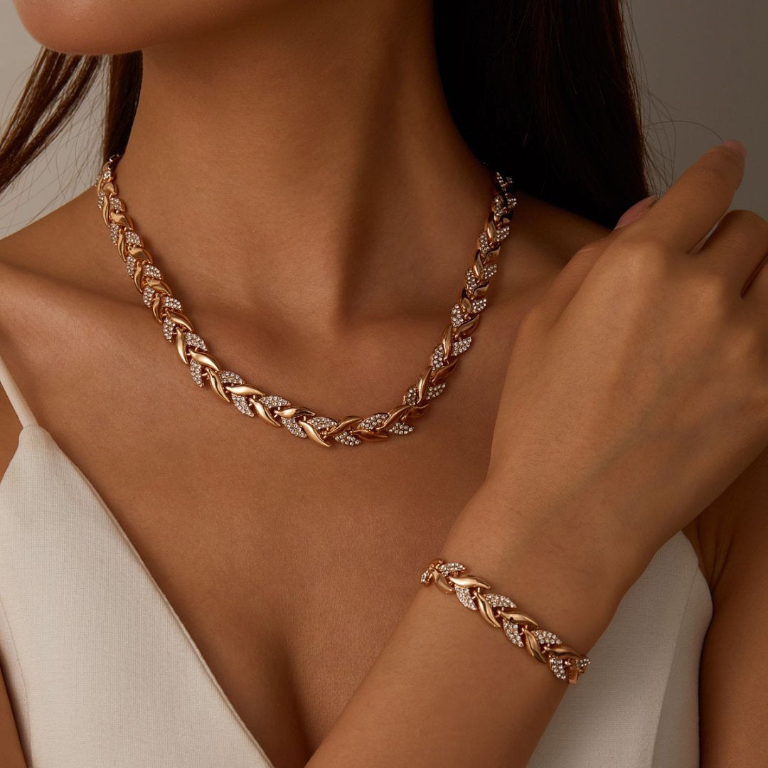 Women's Protection Fishtail Diamond Combination Light Luxury Necklaces