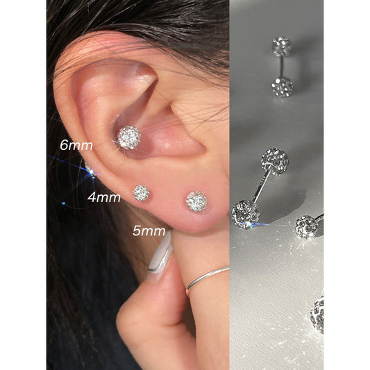 Women's Sier High-grade Ear Bone Niche Design Earrings