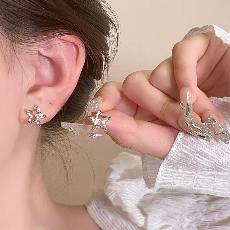 Women's Alloy Pearl Light Luxury High-grade Sense Niche Earrings