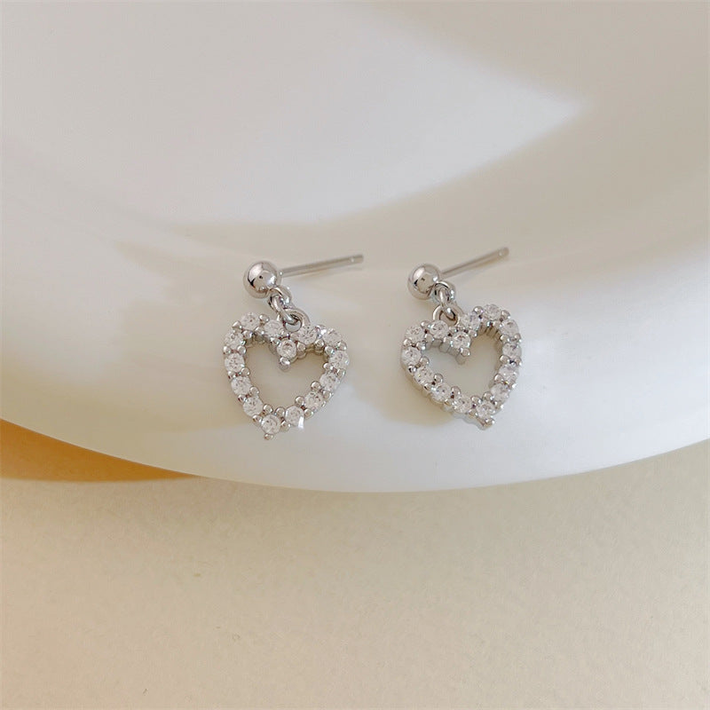 Trendy Niche Design Simple Cold Style High-grade Earrings