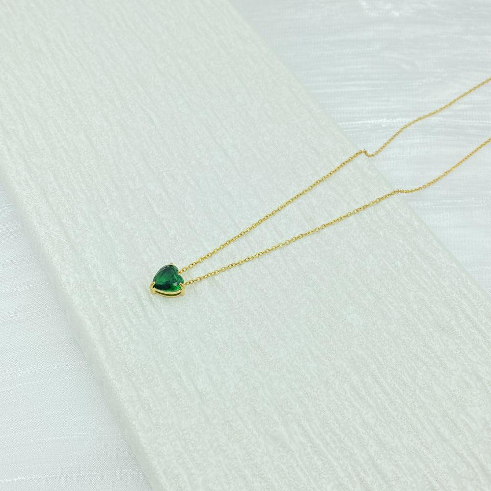 Diamond Love Twee Constellations Titanium Steel Material Does Necklace