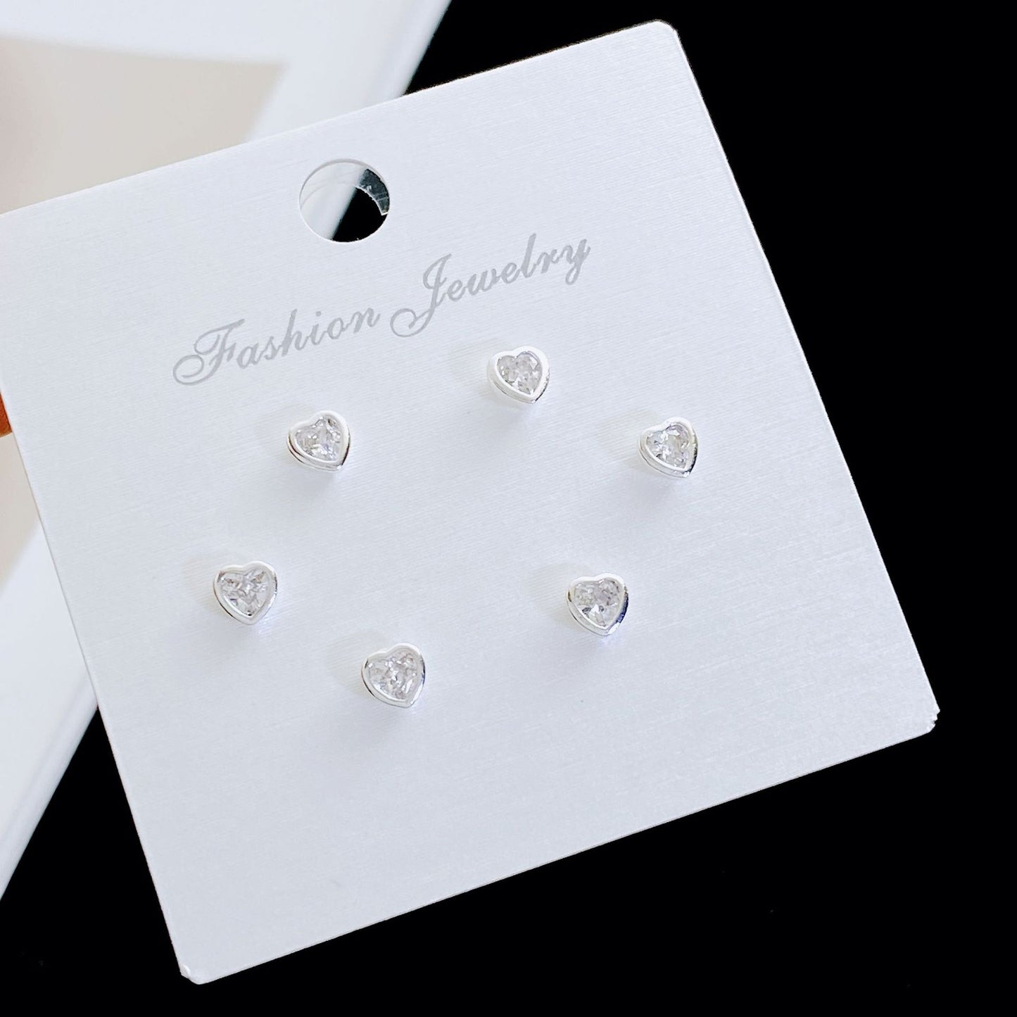 Women's Three Pairs Storage Ear High Sense Earrings