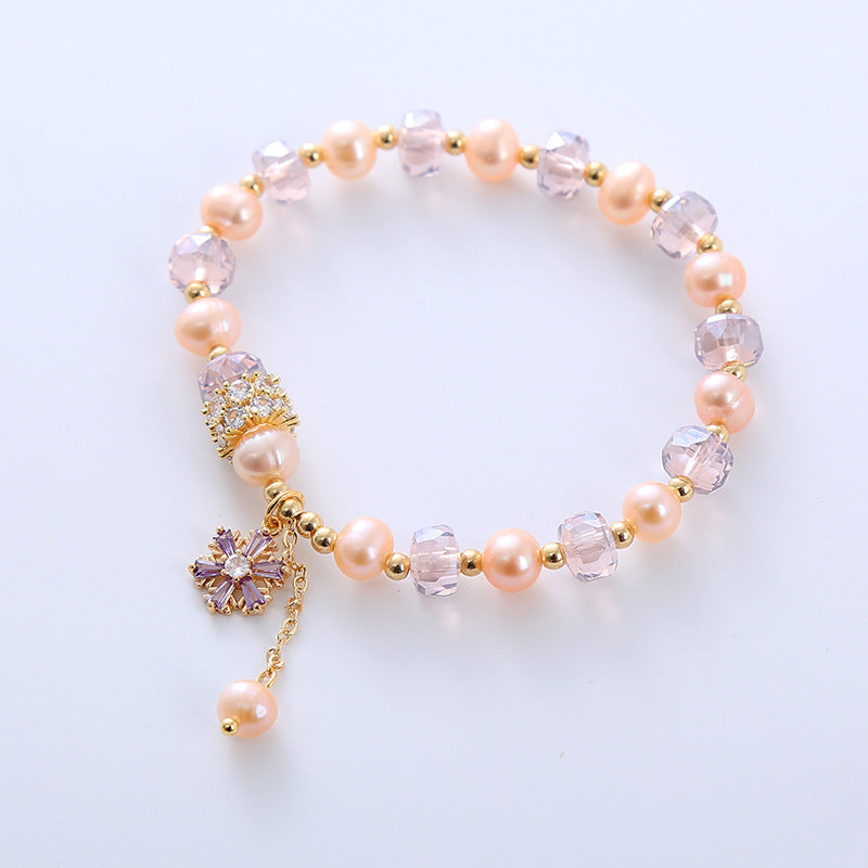 Korean Fashion Minimalist Design Freshwater Pearl Bracelets