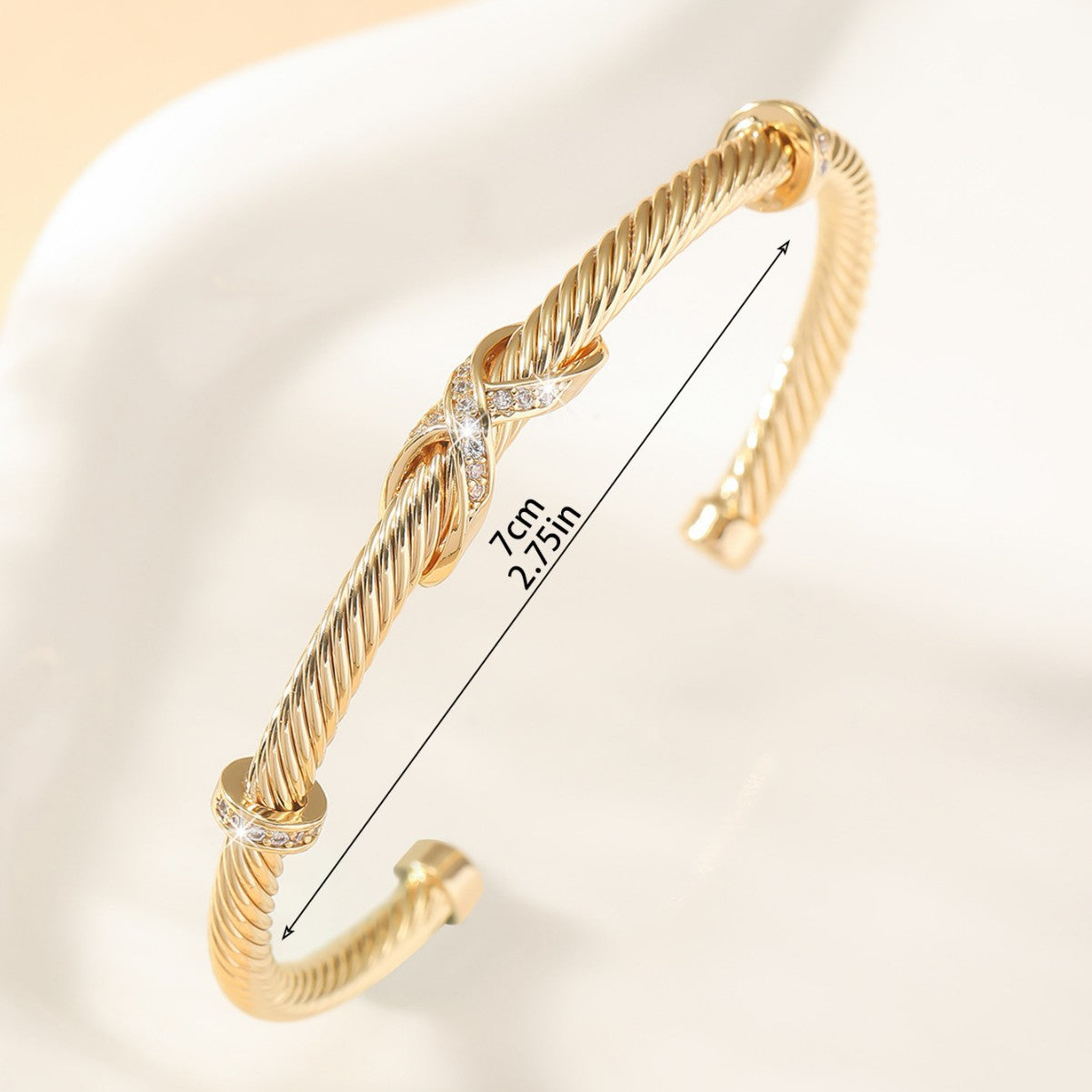 Steel Wire Rope Gold Stainless Titanium Bracelets