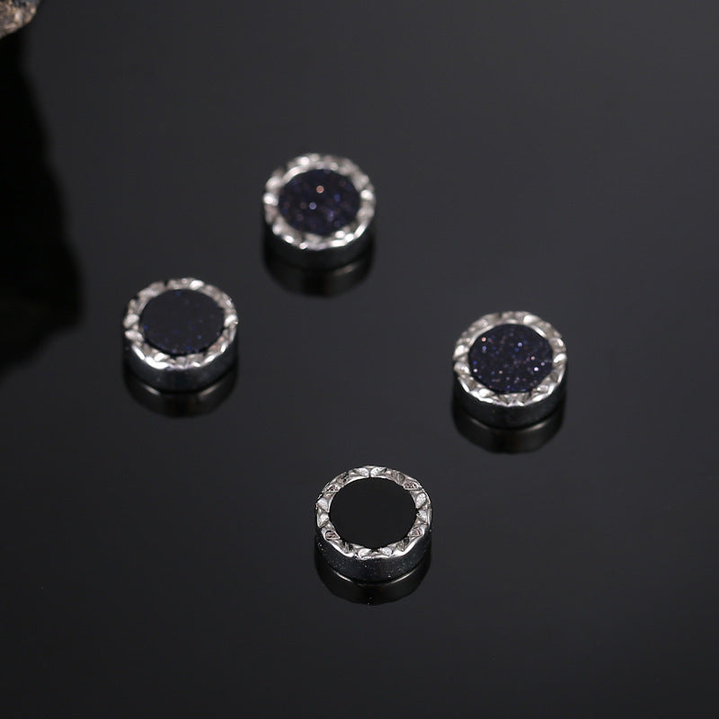 Men's Piercing Fashion Personality Black Magnetic High-grade Rings