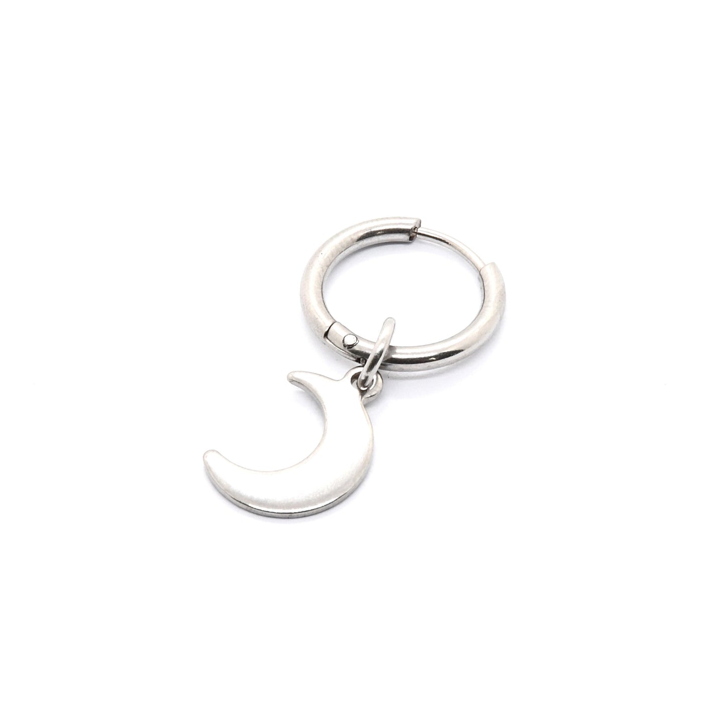 Men's Cross Punk Stainless Steel Trendy Art Born Earrings