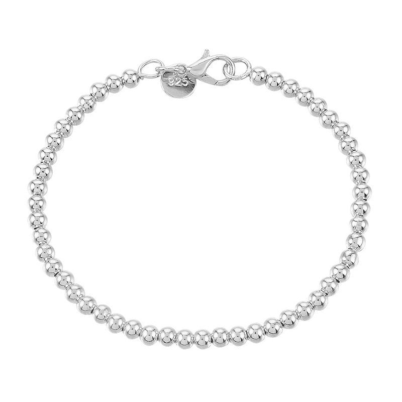 Sier plaqué or classique dames simples mode petits bracelets