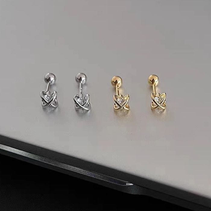 Planet Screw Ear Bone Pin Super Earrings