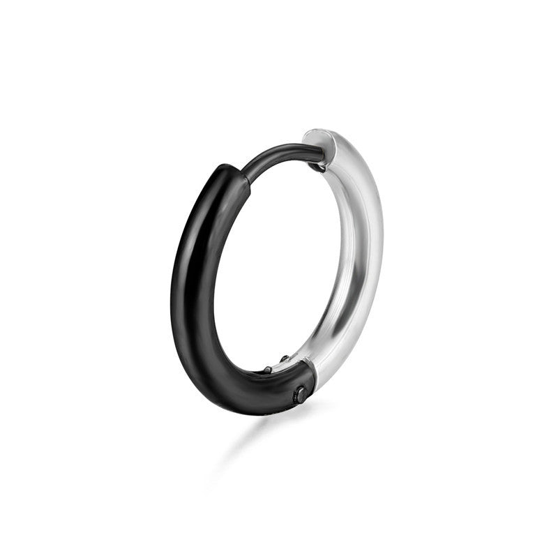 Titanium Steel Stainless Coil Personality Fashion Rings
