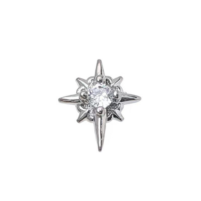 Women's & Men's Design Asterism Ear Trendy High Street Versatile Sense Simple Earrings