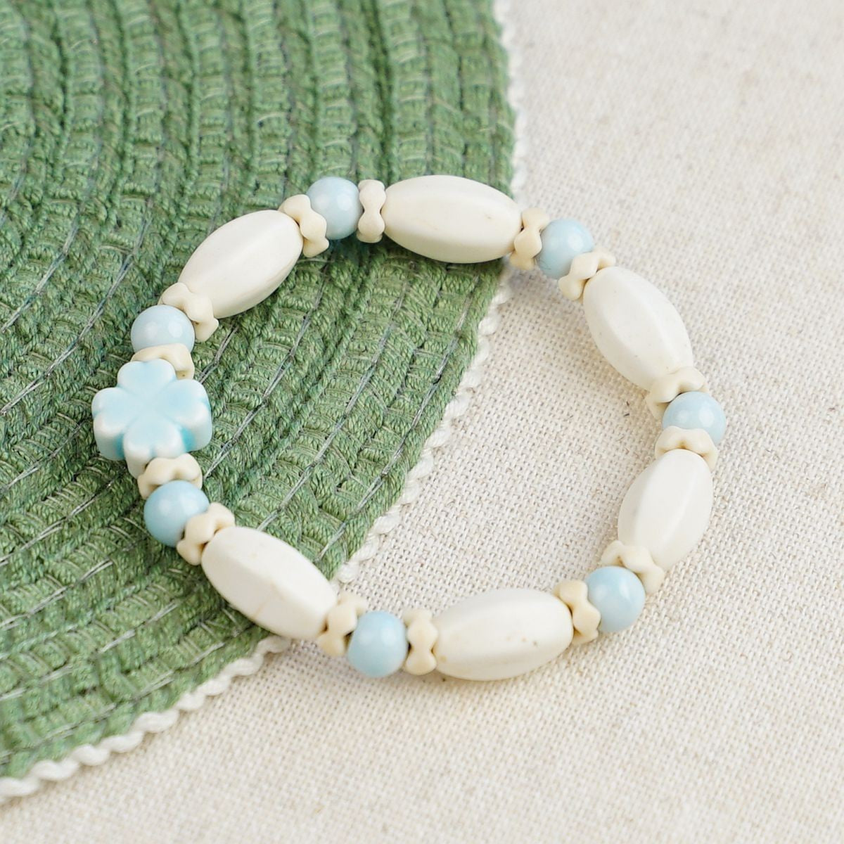 Ceramic National Style Gift Hand-woven Fresh Wild Chinese Bracelet