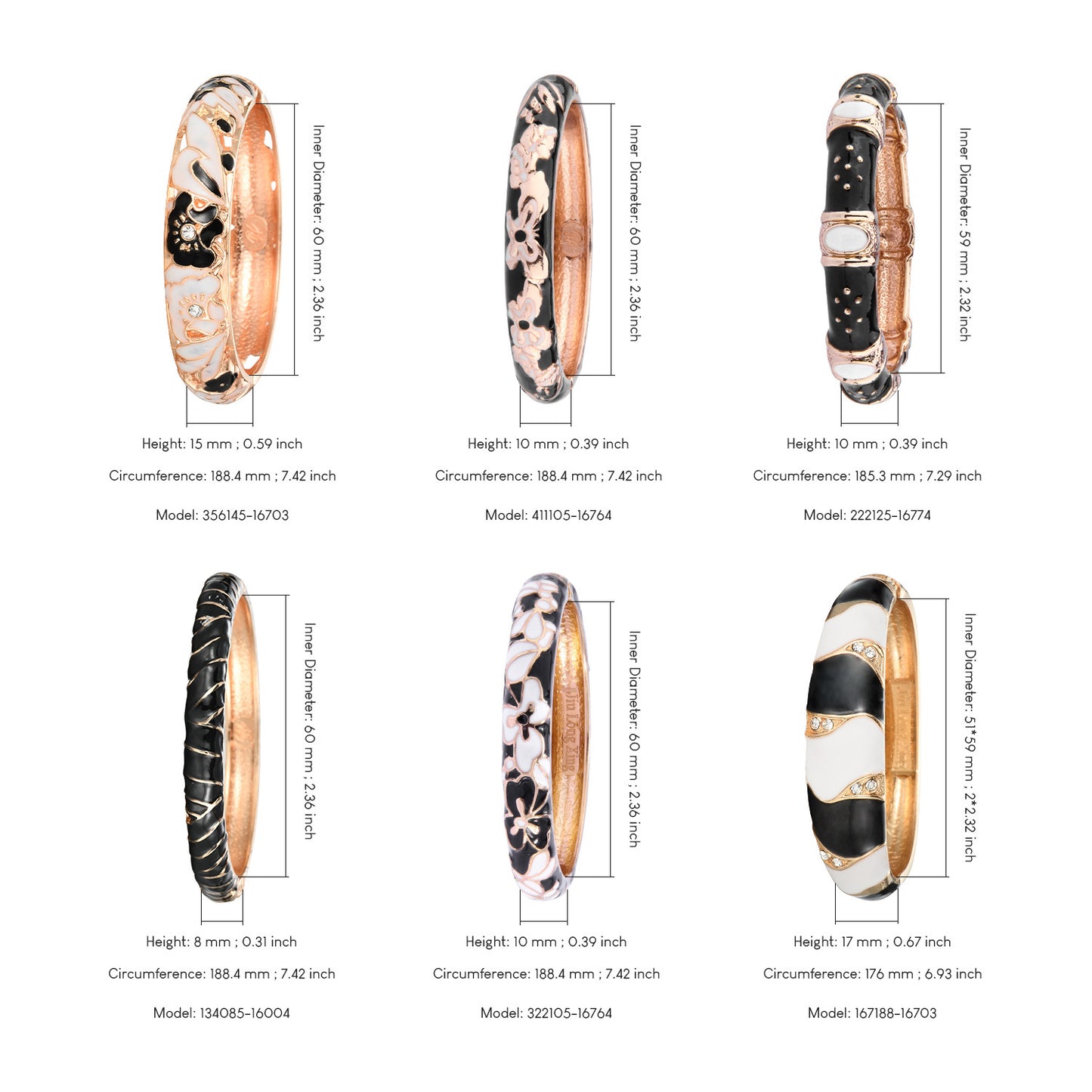 Daily Darcy National Style Creative Black Clover Fashion Bracelet